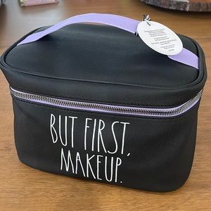 Rae Dunn Cosmetics Soft Zippered Bag